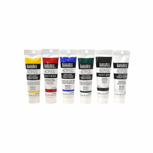 Liquitex Classic 6 Heavy Body Acrylic Paint Color Set Of Six