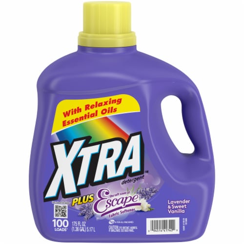 Xtra Lavender & Sweet Vanilla Liquid Laundry Detergent Perspective: front