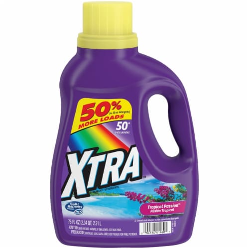 Xtra™ Tropical Passion Liquid Laundry Detergent, 75 fl oz Kroger