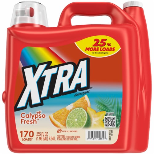 Xtra ScentSations Calypso Fresh Liquid Laundry Detergent Perspective: front