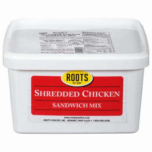 Root Shredded Chicken Perspective: front