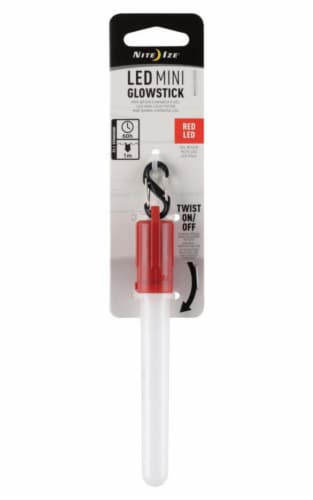Nite Ize Red LED Mini Glowstick Perspective: front