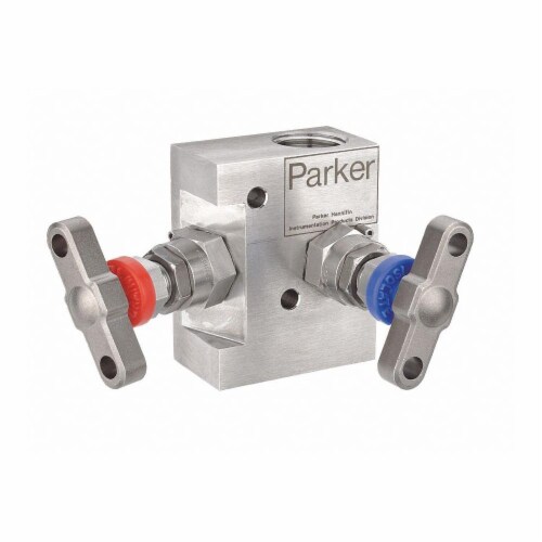 Parker Manifold Valve,1/2 In FNPT,Height 4 In HALS2V, 1 - Baker's