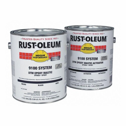 Rust Oleum Epoxy Activator Finish 9100 White 1 gal 9192402 5015 2 1gal. Smith s Food and Drug