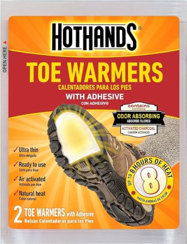 Hothands® Adhesive Toe Warmers Perspective: front