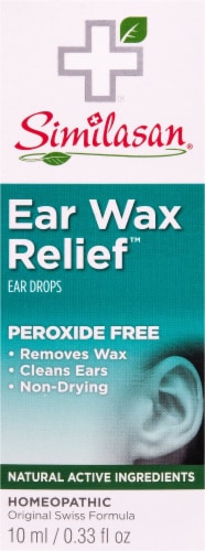 Similasan Ear Wax Relief Ear Drops Perspective: front