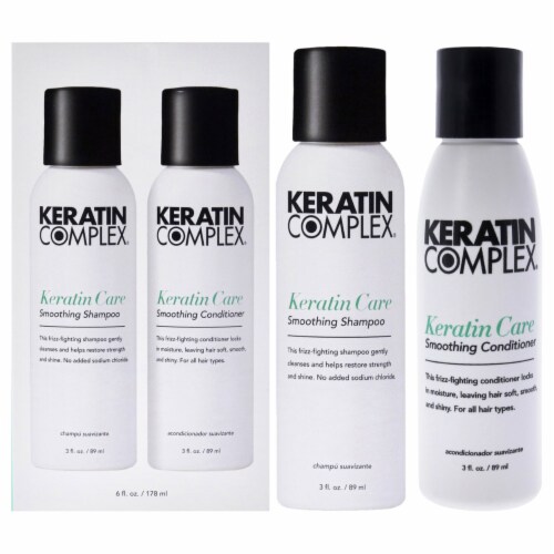 Keratin Complex Keratin Complex Care Smoothing Kit Shampoo, Conditioner 3 oz Perspective: front