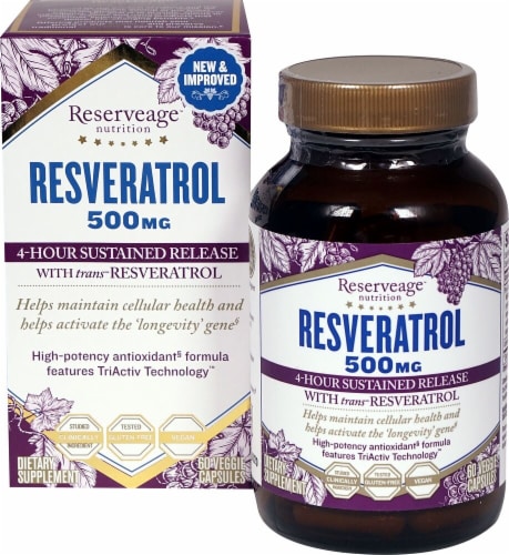Reserveage  Nutrition Resveratrol Perspective: front