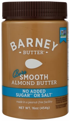 Barney Butter® Bare Smooth Almond Butter Perspective: front