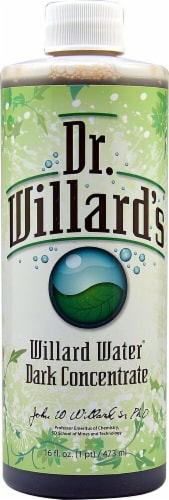 Willard Water  Dark Concentrate Perspective: front