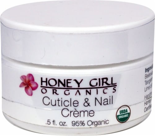 Honey Girl Organics  Cuticle & Nail Crème Perspective: front