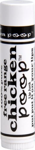 Simone Chickenbone Free Range Chicken Poop Lip Balm Perspective: front