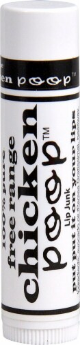 Simone Chickenbone Free Range Chicken Poop Lip Balm Perspective: front