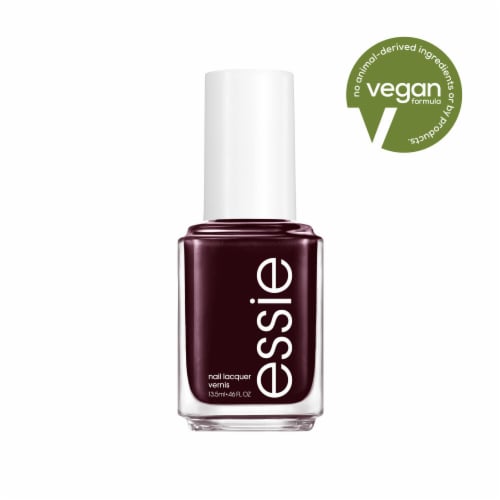 Essie Wicked Deep Red Nail Polish Perspective: front