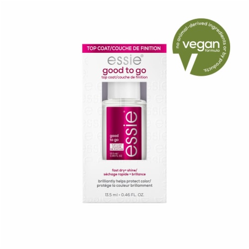 Essie Nail Care Vegan Clear Top Coat Good To Go, 0.46 fl oz - Dillons Food  Stores