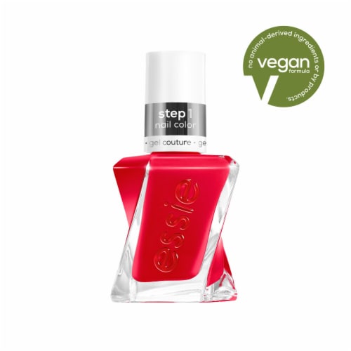 gel couture by essie Vegan Nail Polish Rock The Runway Perspective: front