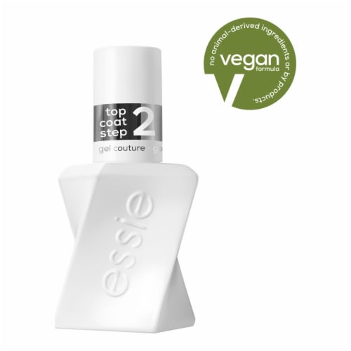 Essie Gel Couture Vegan Nail Polish Shiny Top Coat, 0.46 fl oz - Kroger