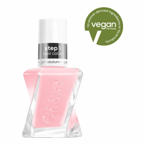 Essie Gel Couture Gossamer Garments Nail Polish Perspective: front