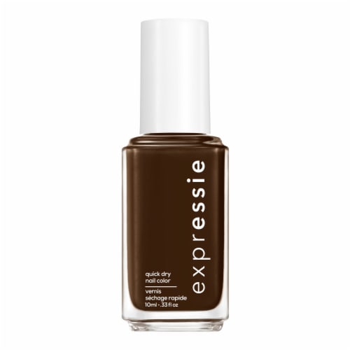 Essie ExprEssie Quick-Dry Take the Espresso Nail Polish Perspective: front