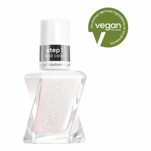 gel couture by essie Vegan Nail Polish Chiffon The Move Perspective: front