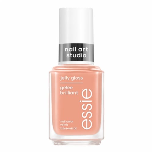 Essie Nail Art Studio Jelly Gloss Nail Polish Sheer Cheeky Jelly Perspective: front