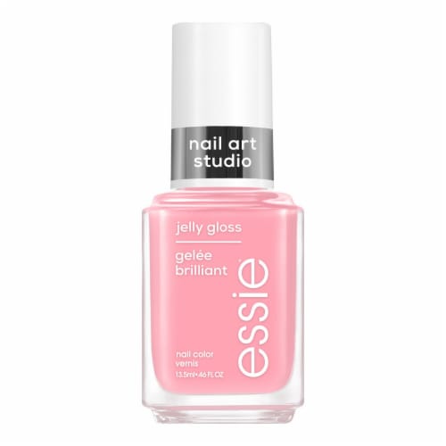 Essie Nail Art Studio Jelly Gloss Nail Polish Sheer Blush Jelly Perspective: front