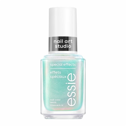 Essie Nail Art Studio Special Effects Vegan Nail Polish Mystic Marine Perspective: front