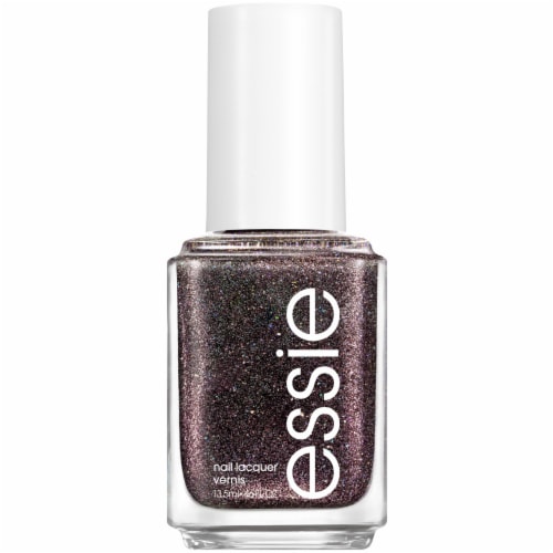 Essie Salon Quality Punk At Heart Vegan Nail Polish - Black Studs & Spikes Perspective: front