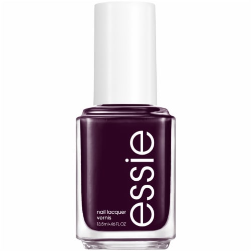 Essie Salon Quality Punk At Heart Vegan Nail Polish - Purple Leather Weather Perspective: front