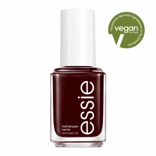 Essie Salon-Quality Vegan Nail Polish Fringes and Saddle Perspective: front