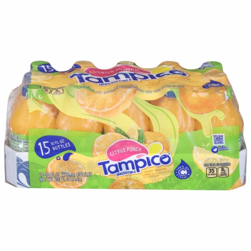 Tampico® Citrus Punch Bottles Perspective: front