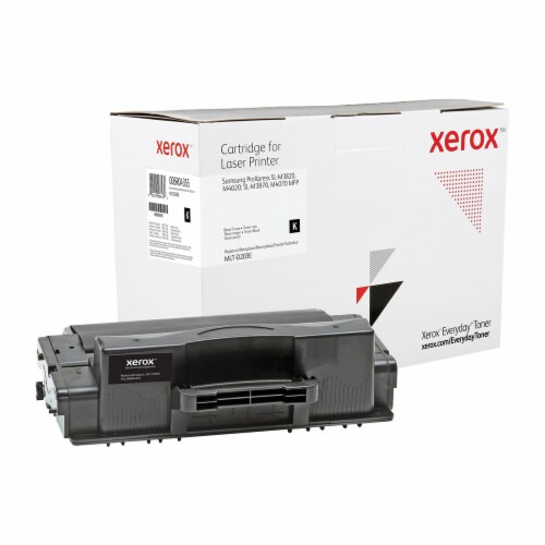 Everyday Black Toner compatible with Samsung MLT-D203E, Extra High Capacity Perspective: front