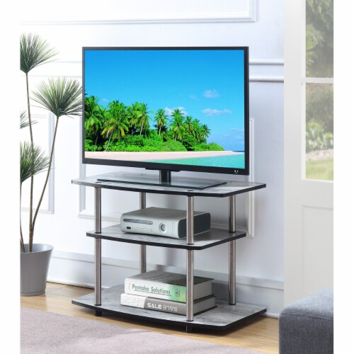 Designs2Go 3 Tier TV Stand Perspective: front