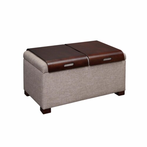 Convenience Concepts 163020FT Designs4Comfort Storage Ottoman with