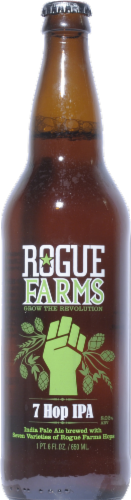 Rogue Farms 7 Hop IPA Perspective: front