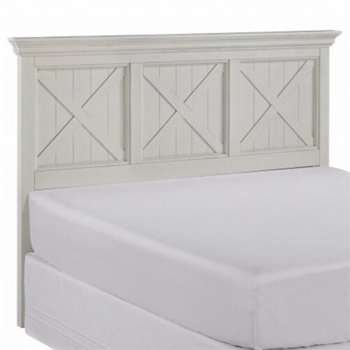 Off white wood headboard deals