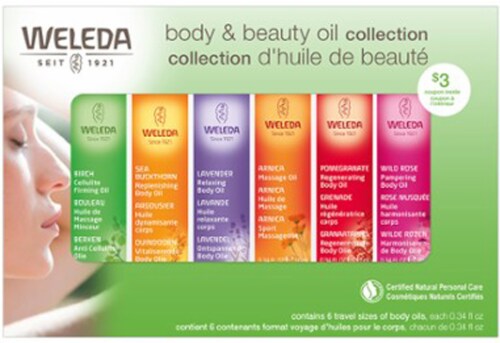 Weleda Essential Body Oil Kit Perspective: front