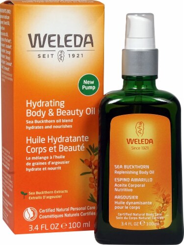 Weleda Hydrating Body & Beauty Oil Perspective: front