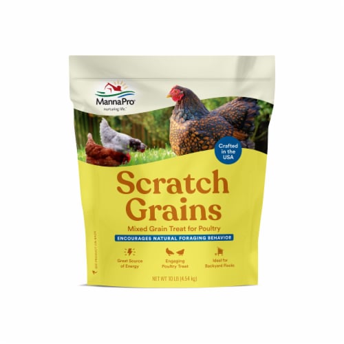 MannaPro Scratch Grains Mixed Grains Treat for Poultry Perspective: front
