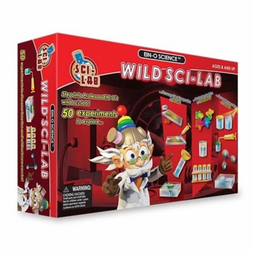 Tedco Toys 02072 Wild Sci-Lab Large Science Kit Perspective: front