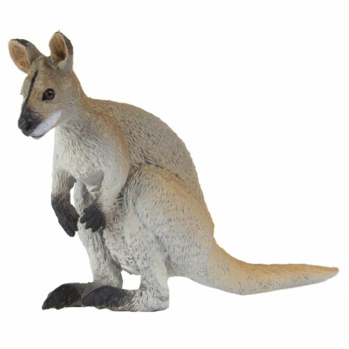 Safari 224929 Wallaby Figurine, Multi Color Perspective: front