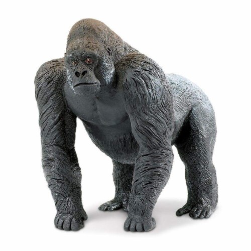 Silverback Gorilla Toy Perspective: front