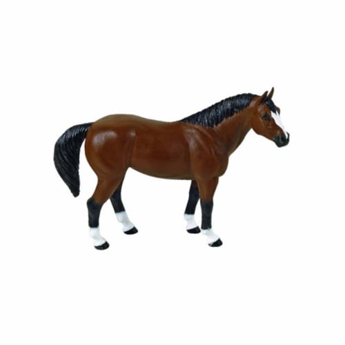 05593F Country Life Farm Animal Set Five Horses With/Without Saddles 