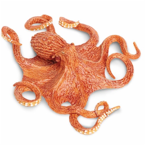 Giant Pacific Octopus Incredible Creatures Figure Safari Ltd Perspective: front