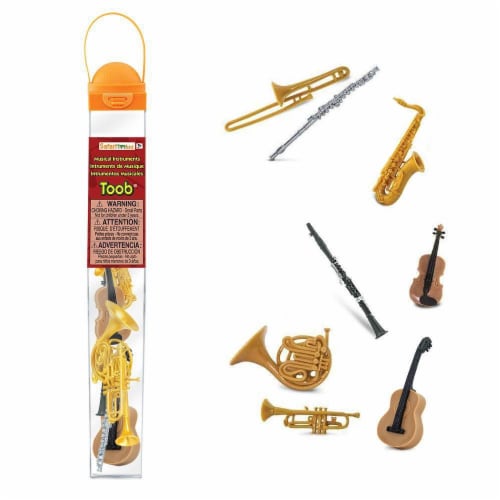 Musical Instruments TOOB Perspective: front