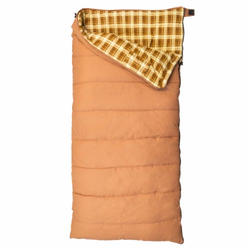 Kamp Rite Cotton Canvas 35 x 78 inch 0 Degree Sleeping Bag Khaki