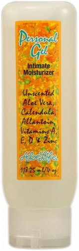 Aloe Life Personal Gel Unscented Intimate Moisturizer Perspective: front