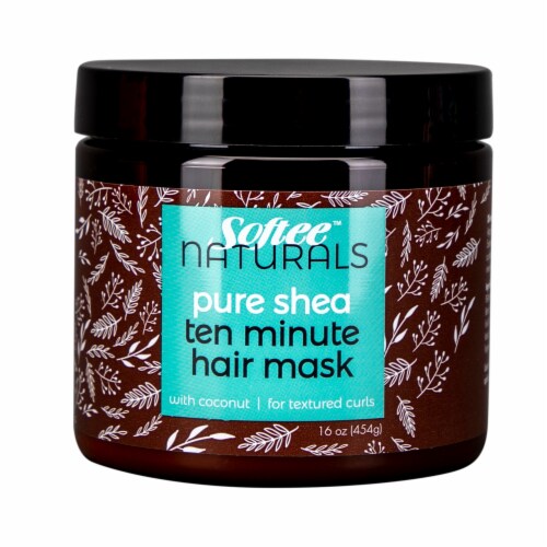 Softee Nat Pure Shea Ten Min Mask Perspective: front