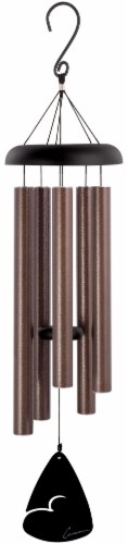 30" Silver, Family Sonnet Wind Chime Perspective: front