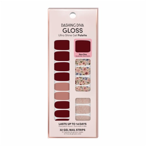 Dashing Diva Gloss Ultra Shine Gel Pallette - Wild Flower Perspective: front